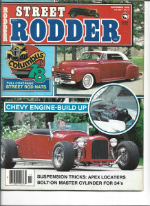 STREET RODDER 1978 NOV - CHEVY ENGINE BUILDUP, SUSPENSION TRICKS
